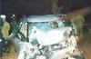 Kasargod: Car-truck collision claims lives of 4 members of a family